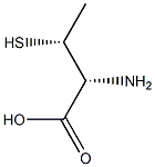 (2R,3R)-2-氨基-3-巯基丁酸,43083-51-8,结构式