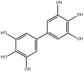 [1,1'-Biphenyl]-3,3',4,4',5,5'-hexol Structure