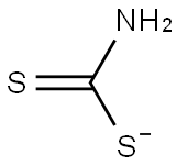 Dithiocarbamate 结构式