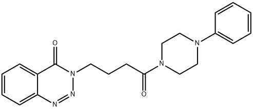 3-(4-oxo-4-(4-phenylpiperazin-1-yl)butyl)benzo[d][1,2,3]triazin-4(3H)-one|