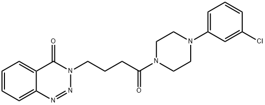 3-(4-(4-(3-chlorophenyl)piperazin-1-yl)-4-oxobutyl)benzo[d][1,2,3]triazin-4(3H)-one|