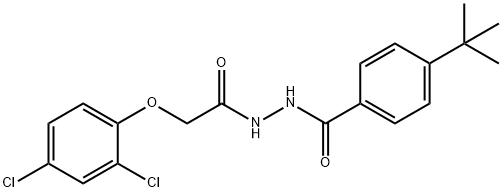 4-tert-butyl-N'-[(2,4-dichlorophenoxy)acetyl]benzohydrazide|