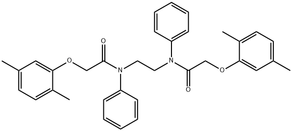 N,N'-1,2-ethanediylbis[2-(2,5-dimethylphenoxy)-N-phenylacetamide]|