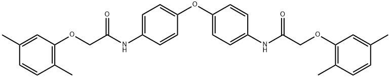 444109-95-9 N,N'-[oxybis(4,1-phenylene)]bis[2-(2,5-dimethylphenoxy)acetamide]