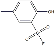 Benzenesulfonyl fluoride, 2-hydroxy-5-methyl-
