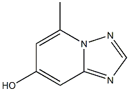 5-甲基-[1,2,4]三唑并[1,5-A]吡啶-7-醇,4461-62-5,结构式