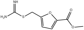 5-((氨基脲基硫代)甲基)呋喃-2-羧酸酯甲酯, 448906-84-1, 结构式