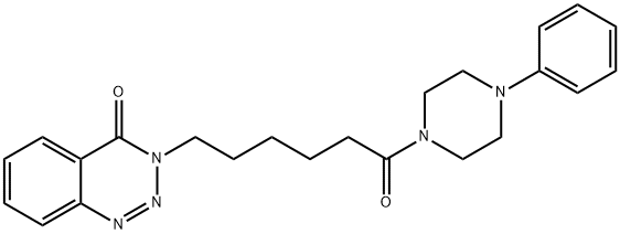 451469-34-4 3-(6-oxo-6-(4-phenylpiperazin-1-yl)hexyl)benzo[d][1,2,3]triazin-4(3H)-one