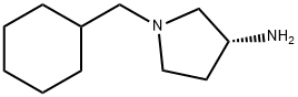 (R)-1-(Cyclohexylmethyl)pyrrolidin-3-amine Struktur