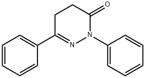 2,6-diphenyl-4,5-dihydro-3(2H)-pyridazinone Struktur