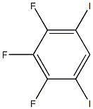 2,3,4-trifluoro-1,5-diiodobenzene Structure