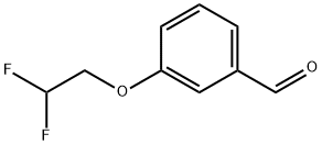 3-(2,2-二氟乙氧基)苯甲醛, 467458-98-6, 结构式