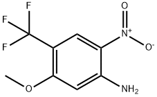5-Methoxy-2-nitro-4-trifluoromethyl-phenylamine Struktur