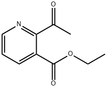 2-ACETYL-NICOTINIC ACID ETHYL ESTER Structure
