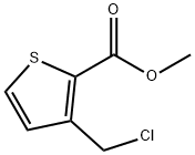 METHYL 3-(CHLOROMETHYL)THIOPHENE-2-CARBOXYLATE Structure