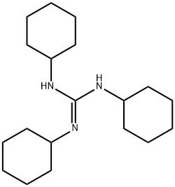 1,2,3-トリシクロヘキシルグアニジン 化学構造式