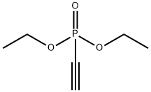 Phosphonic acid, ethynyl-, diethyl ester 化学構造式