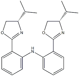 Bis[2-((4S)-4,5-dihydro-4-isopropyloxazol-2-yl)phenyl]amine|双(2-((S)-4-异丙基-4,5-二氢噁唑-2-基)苯基)胺