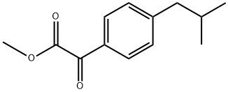 METHYL 2-(4-ISOBUTYLPHENYL)-2-OXOACETATE Structure