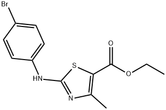 488813-07-6 2-((4-溴苯基)氨基)-4-甲基噻唑-5-羧酸乙酯