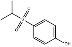 4-(Propan-2-ylsulfonyl)phenol Struktur