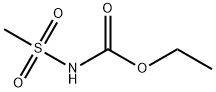 Carbamic acid, (methylsulfonyl)-, ethyl ester 化学構造式