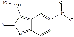 3-(hydroxyamino)-5-nitroindol-2-one,49675-77-6,结构式