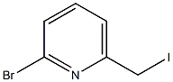 Pyridine, 2-bromo-6-(iodomethyl)- Structure