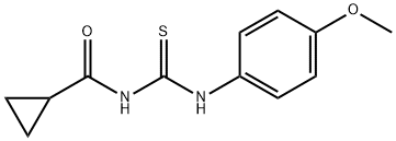 497081-38-6 N-{[(4-methoxyphenyl)amino]carbonothioyl}cyclopropanecarboxamide