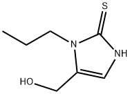 (2-Mercapto-1-propyl-1H-imidazol-5-yl)methanol Struktur