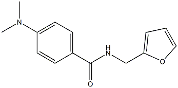 4-(dimethylamino)-N-(furan-2-ylmethyl)benzamide,499985-40-9,结构式