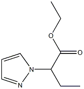 ethyl 2-(1H-pyrazol-1-yl)butanoate Structure