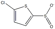 5-氯噻吩-2-亚磺酸钠,500708-75-8,结构式