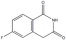 6-氟异喹啉-1,3(2H,4H)-二酮, 501130-46-7, 结构式