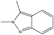 2,3-二甲基-2H-吲唑 结构式