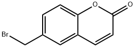 2H-1-Benzopyran-2-one, 6-(bromomethyl)- Structure