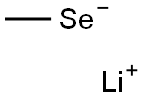 Methaneselenol, lithium salt Structure