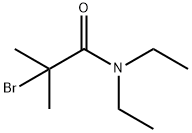 2-Bromo-N,N-diethyl-2-methyl-propionamide 化学構造式