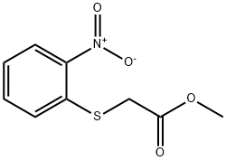 methyl 2-((2-nitrophenyl)thio)acetate Structure