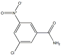 Benzamide, 3-chloro-5-nitro-,50826-02-3,结构式