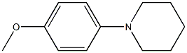 Piperidine, 1-(4-methoxyphenyl)- 结构式