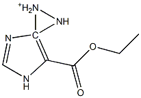 (5-ethoxycarbonylimidazol-4-ylidene)-imino-azanium