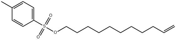 Toluene-4-sulfonic acid undec-10-enyl ester Structure