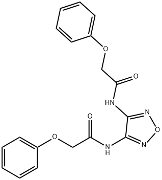 N,N'-1,2,5-oxadiazole-3,4-diylbis(2-phenoxyacetamide)|