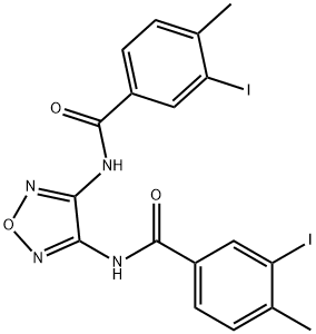 512796-85-9 N,N'-1,2,5-oxadiazole-3,4-diylbis(3-iodo-4-methylbenzamide)