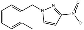 1-(2-methylbenzyl)-3-nitro-1H-pyrazole 结构式