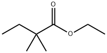 Butanoic acid, 2,2-dimethyl-, ethyl ester 化学構造式
