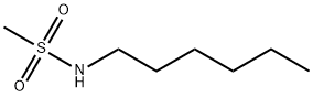 N-hexylmethanesulfonamide Struktur