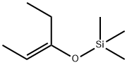 Silane, [[(1E)-1-ethyl-1-propenyl]oxy]trimethyl- Struktur