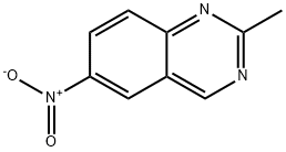 2-METHYL-6-NITROQUINAZOLINE Struktur